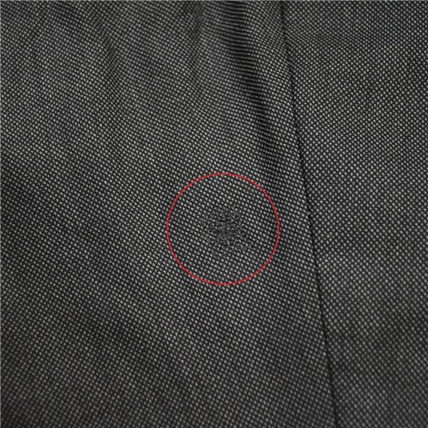 ダーバン 2つボタン シングルスーツ M BB4 ダークグレー バーズアイ ワンタック 袖口4つ釦 開き見せ L810113-98-601 合物 春秋 5XL043 | D'URBAN | 07