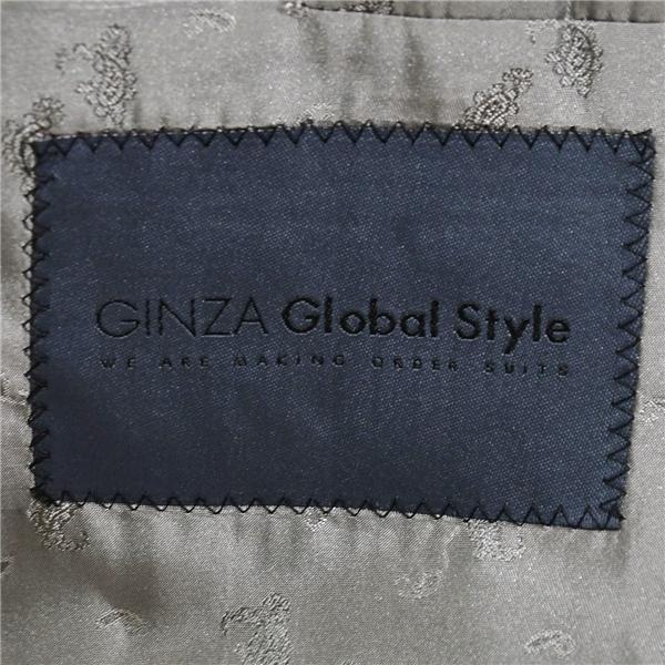 GINZA GlobalStyle 伊製 ロロピアーナ 2つボタン シングルスーツ M AB4 ダークグレー ノータック 本切羽 1152999-PK 合物 春秋 5XL045 | Loro Piana | 03