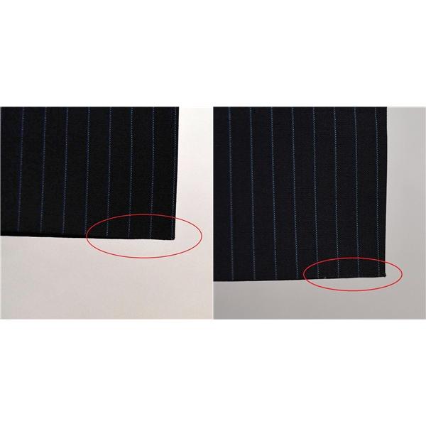 HUGO BOSS Super100's生地 3つボタン シングルスーツ XL A9 ダークグレー ストライプ 袖口4つ釦 開き見せ 389147080 夏物 春夏 5XL055 | HUGO BOSS | 07