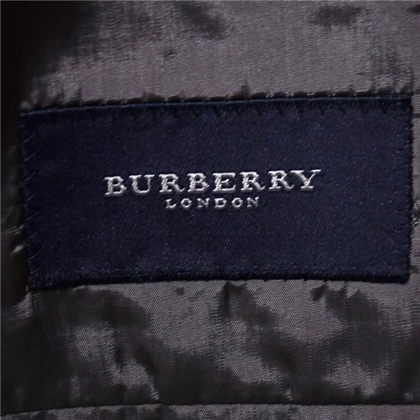 バーバリー ブラックレーベル 2つボタン シングルスーツ M A6 ダークグレー ストライプ 袖口4つ釦 開き見せ BCD01-144-07 合物 春秋 5XL059 | BURBERRY BLACK LABEL | 03