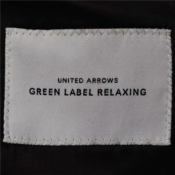 ユナイテッドアローズ green label relaxing 2つボタン シングルスーツ M A5 ダークグレー ストライプ ノータック 3121-145-1832 5XL063 | UNITED ARROWS | 03