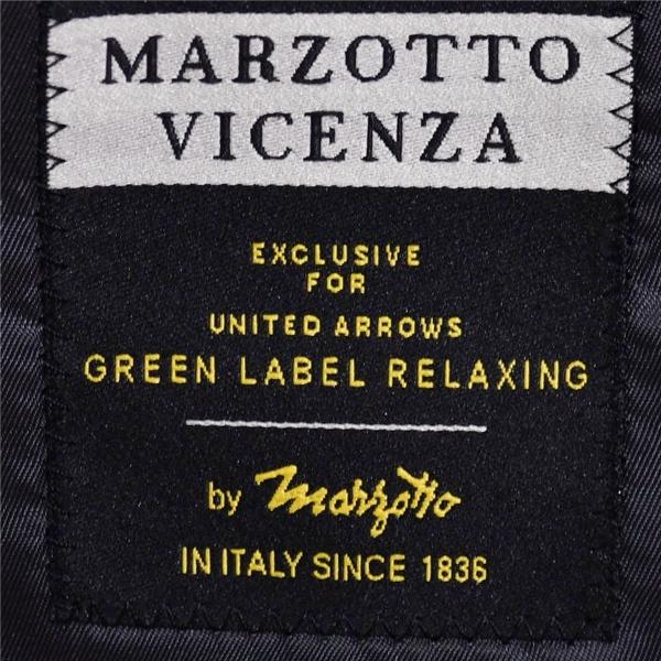 ユナイテッドアローズ green label relaxing 2つボタン シングルスーツ M A5 ダークグレー ストライプ ノータック 3121-145-1832 5XL063 | UNITED ARROWS | 04