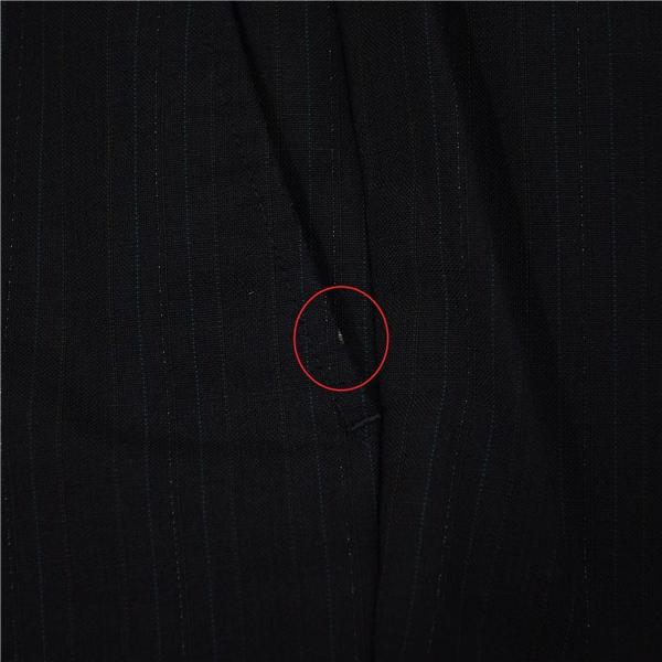 バーバーリー モヘア混生地 2つボタン シングルスーツ M A6 ダークネイビー ストライプ ノータック WF238-131-29 夏物 春夏 5XL066 | BURBERRY | 08