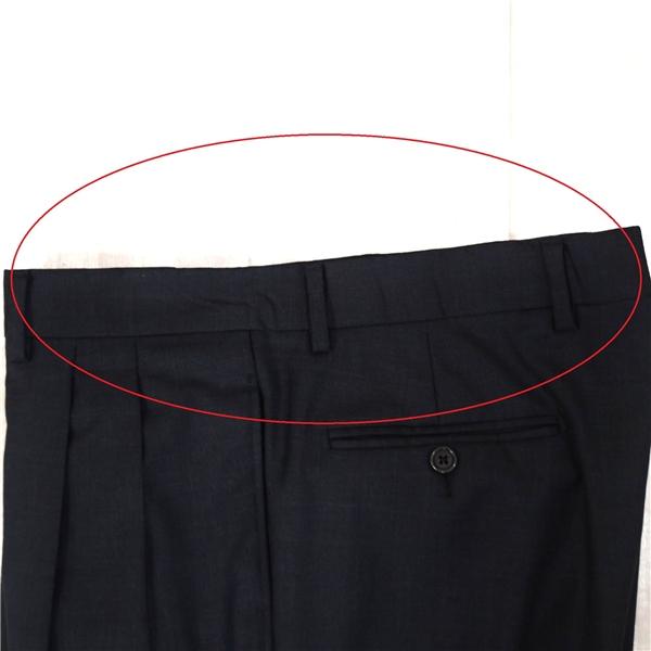 GIANFRANCO FERRE STUDIO 2つボタン シングルスーツ XL A8 ダークグレー 袖口4つ釦 開き見せ 04405 合物 春秋 5XL070 | ブランド登録なし | 08