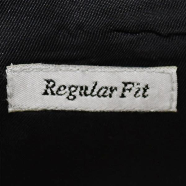 ユニクロ 段返り 3つボタン シングルスーツ M A5 ブラック ノータック 袖口4つ釦 開き見せ 311-067727 夏物 春夏 薄手 5XL082 | ユニクロ | 03