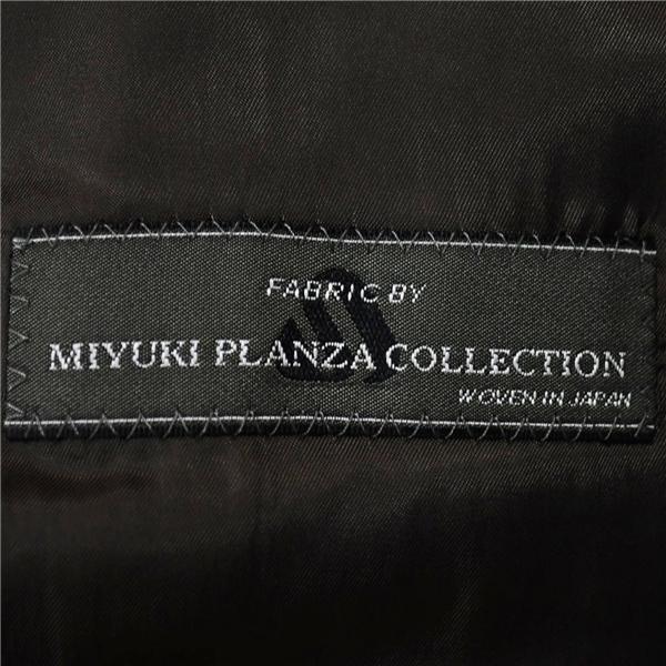 リーガル 2つボタン シングルスーツ M AB6 ダークグレー ストライプ 袖口4つ釦 開き見せ アジャスター付 9102RPM 合物 春秋 5XL088 | REGAL | 04