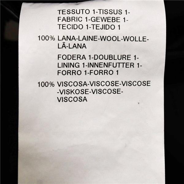 アルマーニ コレッツォーニ 2つボタン シングルスーツ M YA6 ダークグレー ストライプ ノータック 袖口4つ釦 開き見せ 1BTBC0 春秋 5XL089 | ARMANI COLLEZIONI | 04