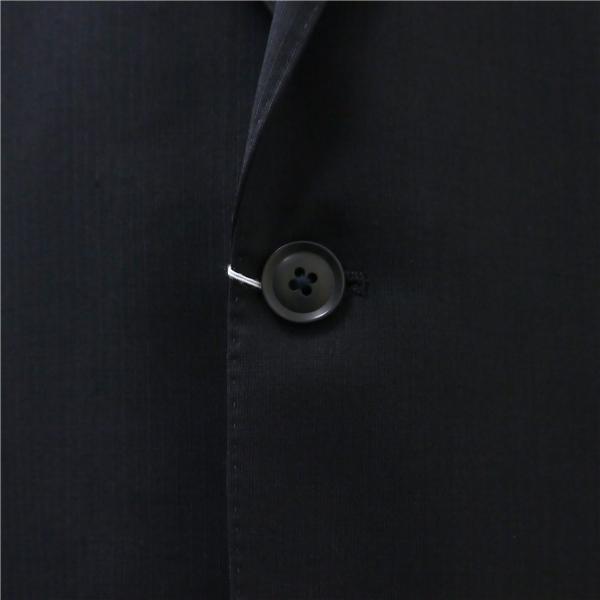 KANSAIMAN 2つボタン シングルスーツ AB5 M ダークネイビー 濃紺色 シャドーストライプ ワンタック 春夏 157174-38 6NA008 | ブランド登録なし | 02