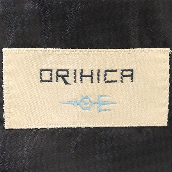 オリヒカ 2つボタン シングルスーツ AB8 XL ダークグレー 暗灰色 ストライプ ノータック ストレッチ 春秋 合物 6152214F 6NA015 | BURBERRY | 04