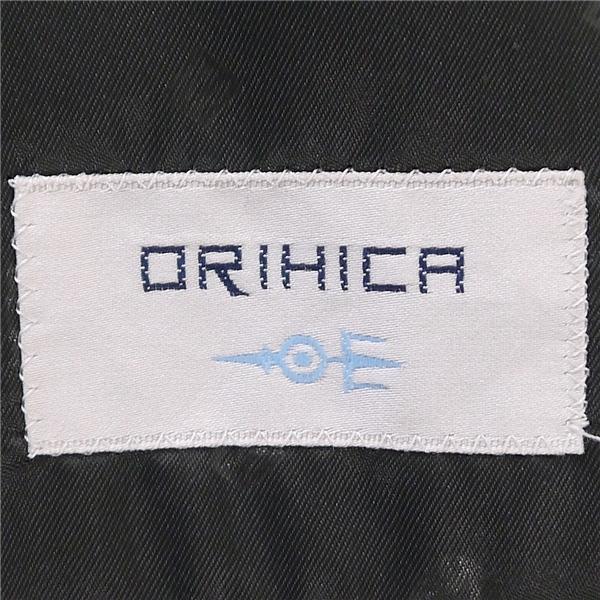 オリヒカ 2つボタン シングルスーツ AB7 L ダークグレー ストライプ ノータック 本切羽 ストレッチ 春秋 合物 2552123S 6NA016 | BURBERRY | 04