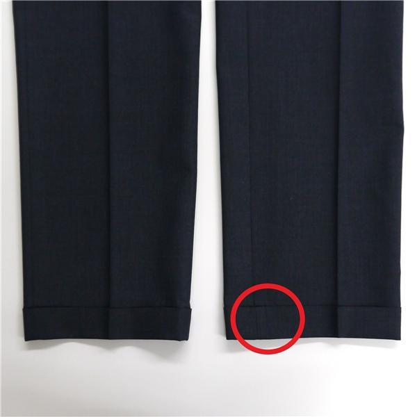 ニューヨーカー 2パンツ 2つボタン シングルスーツ A5 M ダークネイビー ストライプ ワンタック 春秋 合物 11-09-8109 6NA017 | NEWYORKER | 07