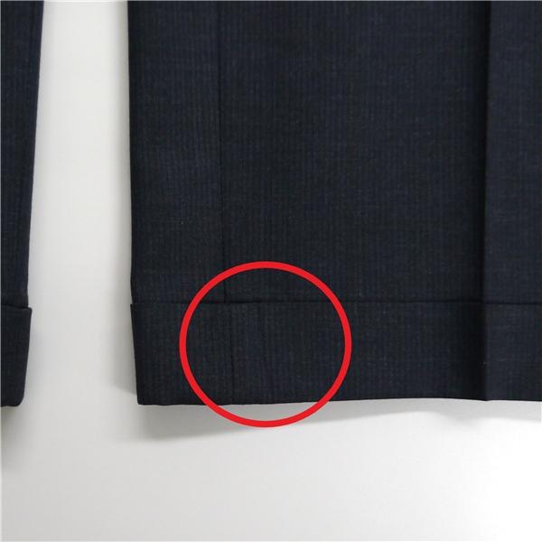 ニューヨーカー 2パンツ 2つボタン シングルスーツ A5 M ダークネイビー ストライプ ワンタック 春秋 合物 11-09-8109 6NA017 | NEWYORKER | 08