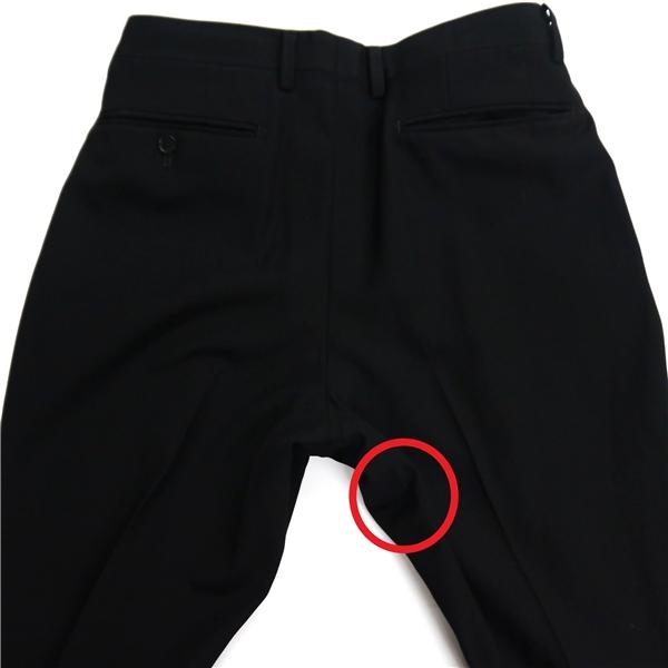 HILTON 2つボタン シングルスーツ A5 M ブラック ノータック ウエストアジャスター 本切羽 フォーマル 春秋冬 220300 6NA022 | HILTON | 06