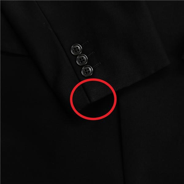 ダーバン Festone 4つボタン ダブルスーツ AB5 M ブラック ツータック アジャスター フォーマル 春秋 合物 F913703-99-164 6NA028 | D'URBAN | 05