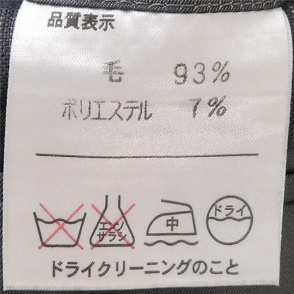 Oxford オックスフォード 2つボタン シングルスーツ 袖口3つボタン AB6 L グレー ストライプ ワンタック 春夏 03-16113 6NA029 | ブランド登録なし | 03