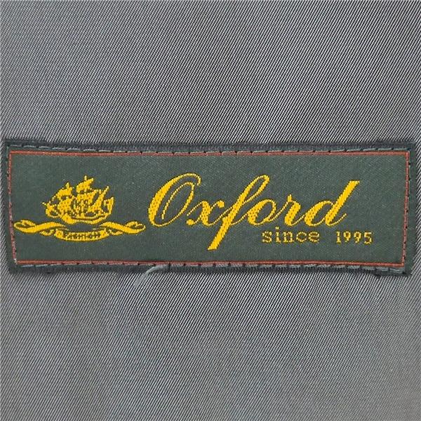 Oxford オックスフォード 2つボタン シングルスーツ 袖口3つボタン AB6 L グレー ストライプ ワンタック 春夏 03-16113 6NA029 | ブランド登録なし | 04