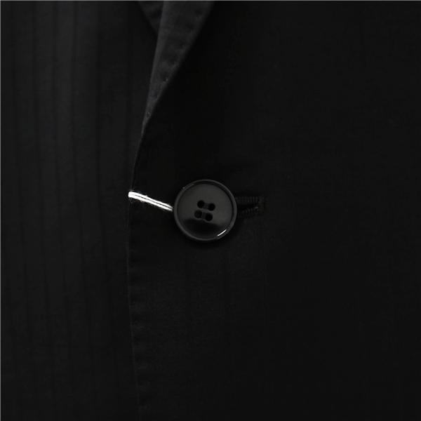 TAILOR Marunishi イタリア製カノニコ 2つボタン シングルスーツ BB9 XXL ダークグレー シャドーストライプ 春夏 8735578 6NA031 | ブランド登録なし | 02