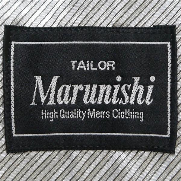 TAILOR Marunishi イタリア製カノニコ 2つボタン シングルスーツ BB9 XXL ダークグレー シャドーストライプ 春夏 8735578 6NA031 | ブランド登録なし | 04