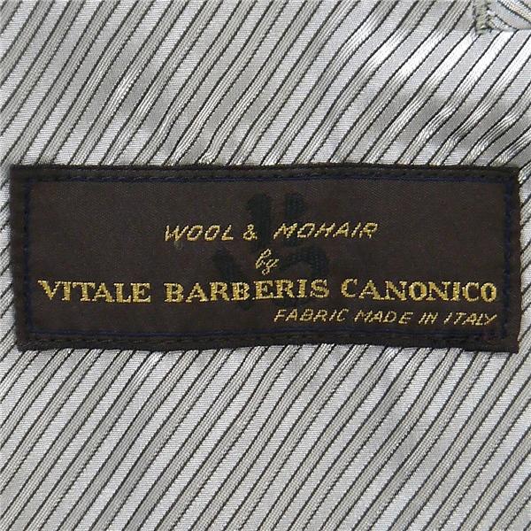 TAILOR Marunishi イタリア製カノニコ 2つボタン シングルスーツ BB9 XXL ダークグレー シャドーストライプ 春夏 8735578 6NA031 | ブランド登録なし | 05