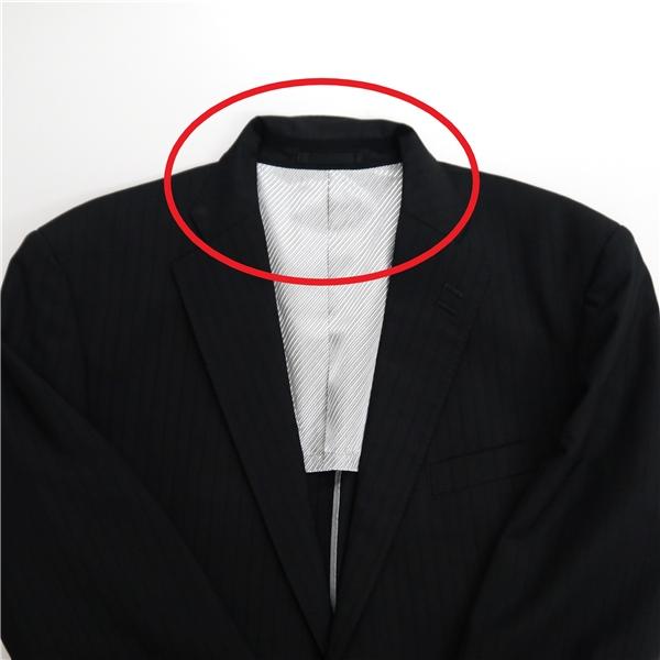 TAILOR Marunishi イタリア製カノニコ 2つボタン シングルスーツ BB9 XXL ダークグレー シャドーストライプ 春夏 8735578 6NA031 | ブランド登録なし | 06