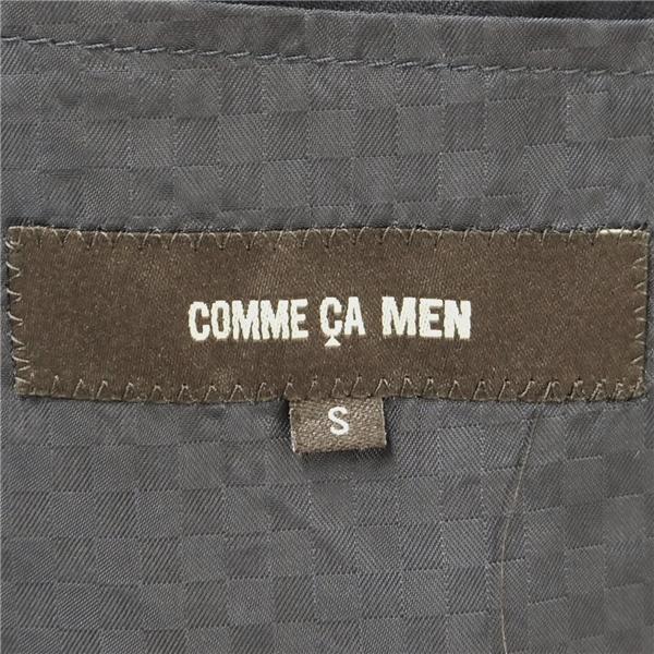 コムサメン LANIFICIO F.LLI CERRUTI 2つボタン シングルスーツ YA6 M ダークネイビー 濃紺色 春秋 合物 07-02SZ05 6NA041 | COMME CA MEN | 04