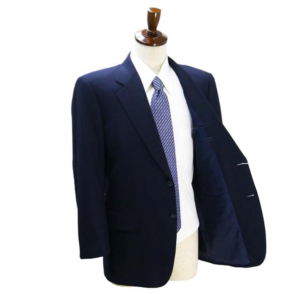 ELEFIT 2つボタン シングルスーツ BB4 M ダークネイビー シャドーストライプ ワンタック ゆったり 春秋 合物 183479 6NA049 | ブランド登録なし | 01