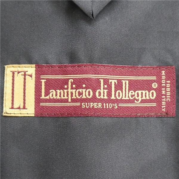 MATSUYA GINZA Lanificio di Tollegno 2つボタン シングルスーツ AB4 M ダークネイビー ストライプ ワンタック 春夏 6NA059 | ブランド登録なし | 05