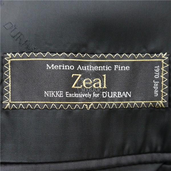 ダーバン Zeal 2つボタン シングルスーツ AB5 M ダークネイビー 濃紺色 ストライプ ワンタック 春秋冬 1004300142-39-008 6NA064 | D'URBAN | 05