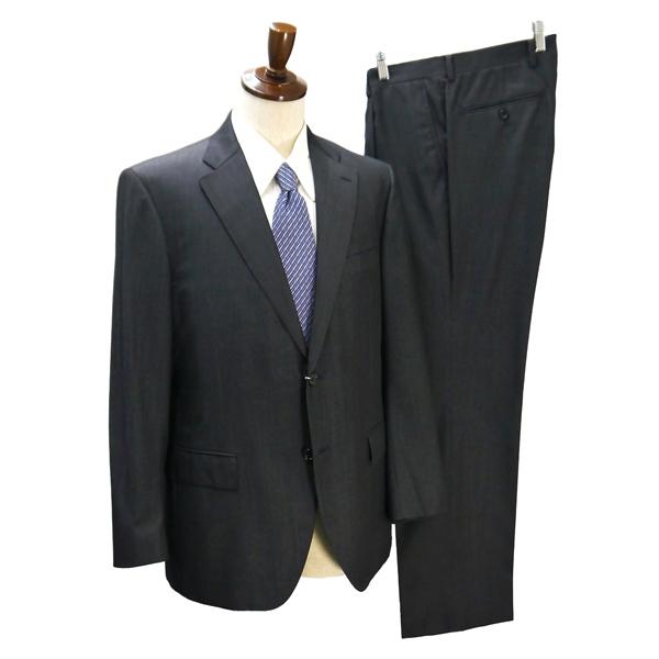 ダーバン r.a.s.o. 2つボタン シングルスーツ AB6 L ダークグレー 暗灰色 ワンタック 春秋 合物 8007200110-98-000 6NA066 | D'URBAN