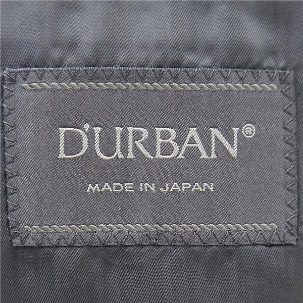 ダーバン r.a.s.o. 2つボタン シングルスーツ AB6 L ダークグレー 暗灰色 ワンタック 春秋 合物 8007200110-98-000 6NA066 | D'URBAN | 04