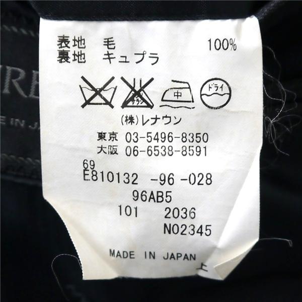 ダーバン Loro Piana 2つボタン シングルスーツ AB5 M ダークグレー ストライプ ワンタック 春秋冬 E810132-96-028 6NA069 | D'URBAN | 03