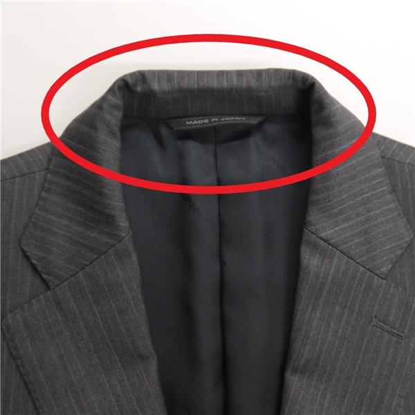 ダーバン Loro Piana 2つボタン シングルスーツ AB5 M ダークグレー ストライプ ワンタック 春秋冬 E810132-96-028 6NA069 | D'URBAN | 07