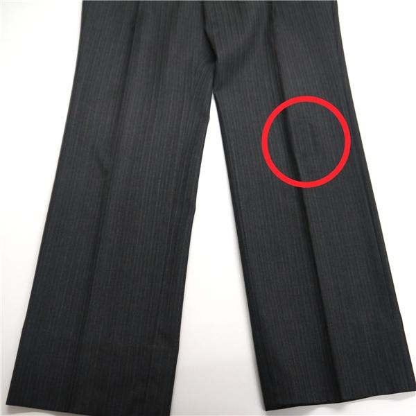 ダーバン Loro Piana 2つボタン シングルスーツ AB5 M ダークグレー ストライプ ワンタック 春秋冬 E810132-96-028 6NA069 | D'URBAN | 08