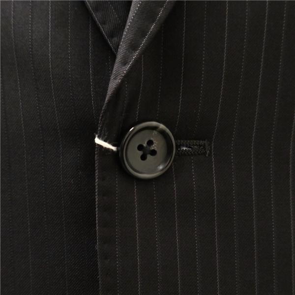 ダーバン Loro Piana 2つボタン シングルスーツ AB5 M ダークブラウン ストライプ ワンタック 春秋冬 E810131-89-026 6NA077 | D'URBAN | 02