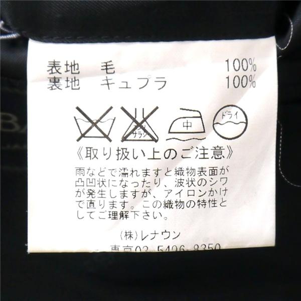 ダーバン Loro Piana 2つボタン シングルスーツ AB5 M ダークブラウン ストライプ ワンタック 春秋冬 E810131-89-026 6NA077 | D'URBAN | 03