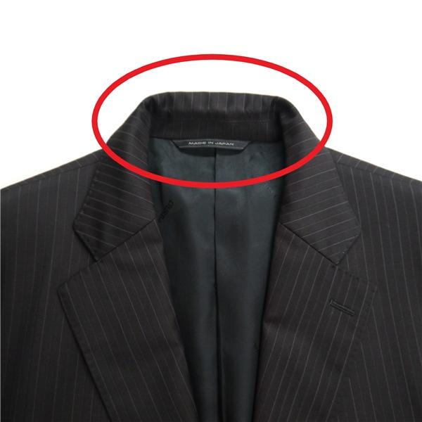 ダーバン Loro Piana 2つボタン シングルスーツ AB5 M ダークブラウン ストライプ ワンタック 春秋冬 E810131-89-026 6NA077 | D'URBAN | 07