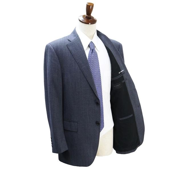 ダーバン MONSOON 2つボタン シングルスーツ 袖口4つボタン AB6 L 青みがかったグレー ワンタック 春夏 8007270106-37-000 6NA079 | D'URBAN | 01