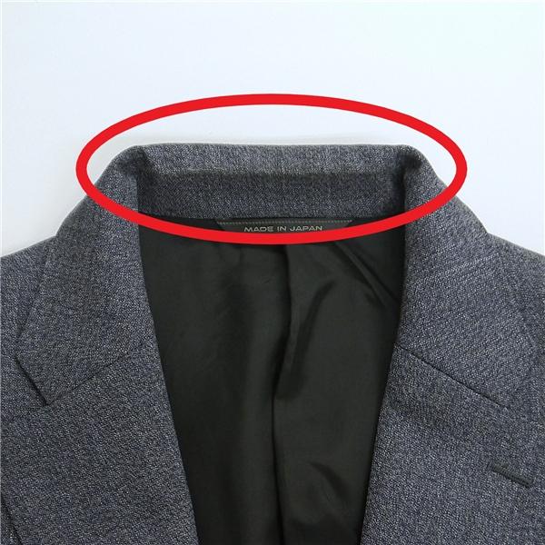 ダーバン MONSOON 2つボタン シングルスーツ 袖口4つボタン AB6 L 青みがかったグレー ワンタック 春夏 8007270106-37-000 6NA079 | D'URBAN | 07