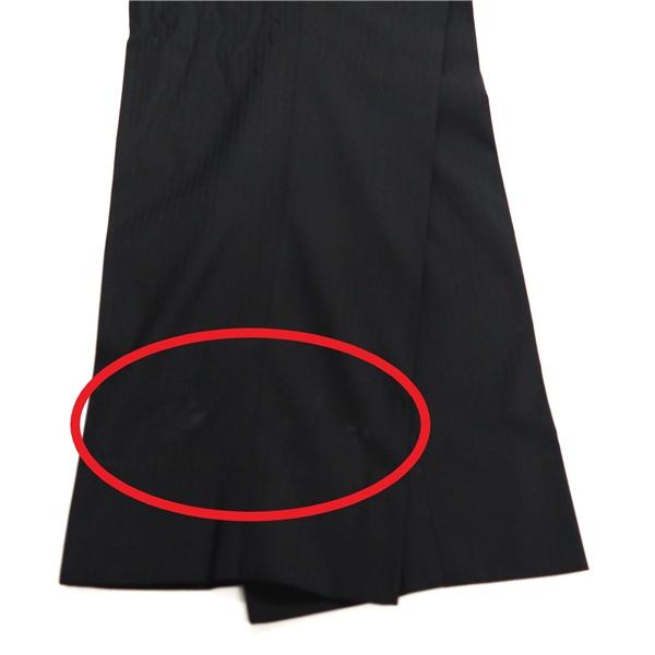 ROBELT 段返り 3つボタン シングルスーツ 袖口3つボタン A6 M ダークグレー シャドーストライプ ツータック 春秋 合物 6NA081 | ブランド登録なし | 05