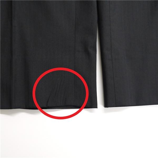 ROBELT 段返り 3つボタン シングルスーツ 袖口3つボタン A6 M ダークグレー シャドーストライプ ツータック 春秋 合物 6NA081 | ブランド登録なし | 08