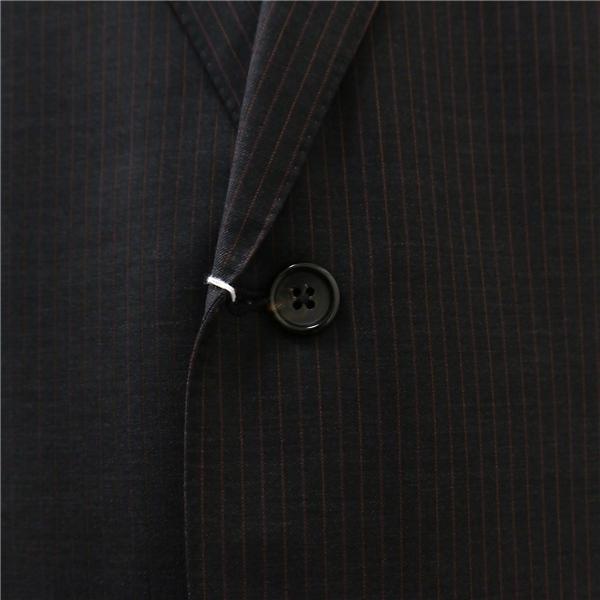 ダーバン Loro Piana TASMANIAN 2つボタン シングルスーツ AB5 M ダークグレー ストライプ 春秋 合物 0111032-98-000 6NA084 | D'URBAN | 02
