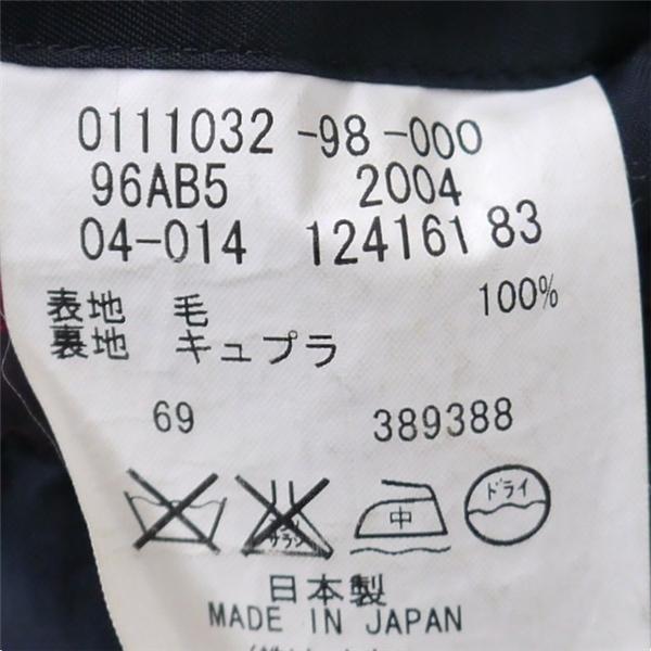 ダーバン Loro Piana TASMANIAN 2つボタン シングルスーツ AB5 M ダークグレー ストライプ 春秋 合物 0111032-98-000 6NA084 | D'URBAN | 03