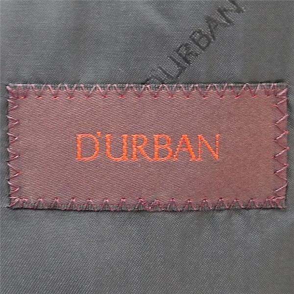 ダーバン Loro Piana TASMANIAN 2つボタン シングルスーツ AB5 M ダークグレー ストライプ 春秋 合物 0111032-98-000 6NA084 | D'URBAN | 04