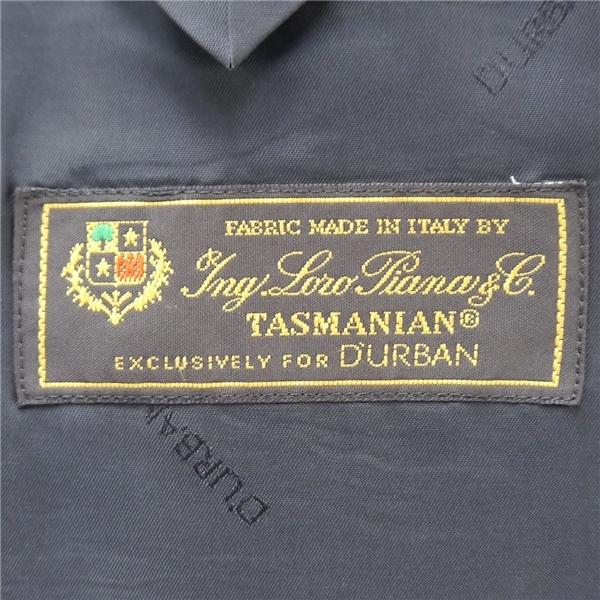 ダーバン Loro Piana TASMANIAN 2つボタン シングルスーツ AB5 M ダークグレー ストライプ 春秋 合物 0111032-98-000 6NA084 | D'URBAN | 05
