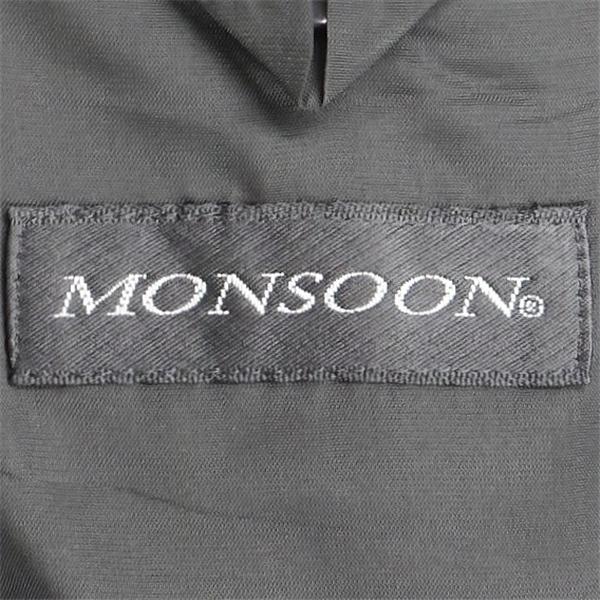 ダーバン MONSOON 2つボタン シングルスーツ AB5 M ブルーグレー 青鈍色 ストライプ ワンタック 春夏 7710104-36-000 6NA085 | D'URBAN | 05