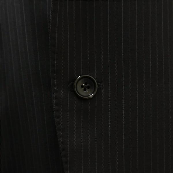 ダーバン r.a.s.o. 2つボタン シングルスーツ AB6 L ダークグレー 暗灰色 ストライプ ワンタック 春秋冬 E810106-97-022 6NA086 | D'URBAN | 02