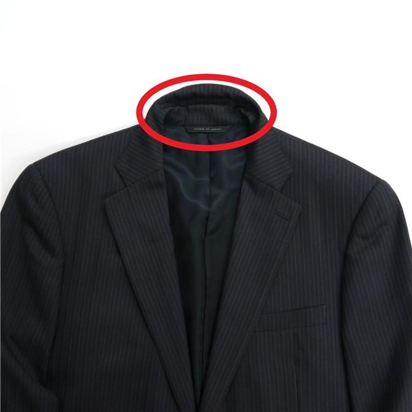 ダーバン r.a.s.o. 2つボタン シングルスーツ AB6 L ダークグレー 暗灰色 ストライプ ワンタック 春秋冬 E810106-97-022 6NA086 | D'URBAN | 06