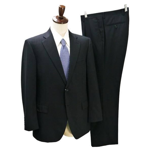 ダーバン 2つボタン シングルスーツ AB5 M ダークグレー シャドーストライプ ワンタック 春秋 合物 L413106-99-033 6NA094 | D'URBAN