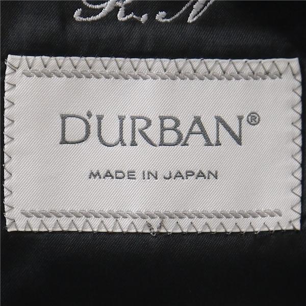 ダーバン 2つボタン シングルスーツ AB5 M ダークグレー シャドーストライプ ワンタック 春秋 合物 L413106-99-033 6NA094 | D'URBAN | 04