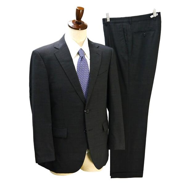 INTIMAGE HEAT BLOCK 2つボタン シングルスーツ 袖口3つ釦 A5 M ダークグレー チェック ワンタック 春夏 V1222457-21 6NA103 | ブランド登録なし